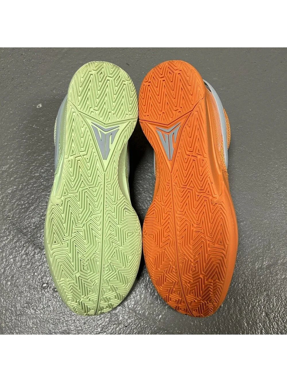 Nike Ja 1 Mismatched Orange Green - Size 15 - (FQ4796-800)